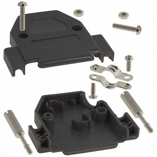 993-025-010-031 NorComp Inc.  Capots de connecteurs D-Sub en forme de D